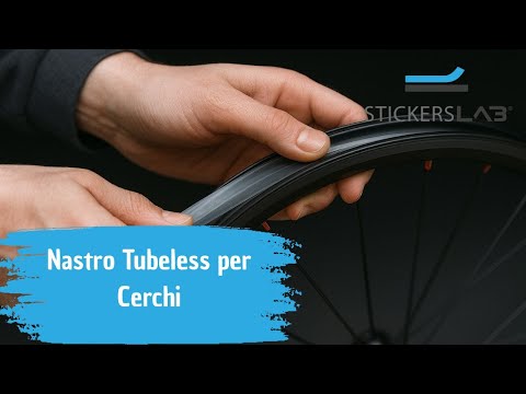 StickersLab - Nastro Tubeless per Cerchi: Applicazione Facile e Resistente