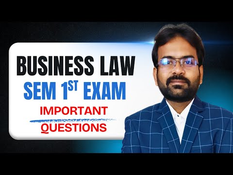 Sale of Goods Act 1930 Business Law B Com BBA Part 1