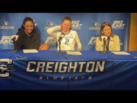 Creighton Volleyball Press Conference vs. UConn - 11/6/22