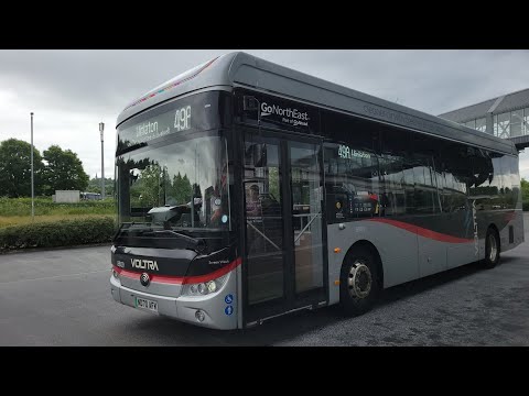 GNE 49A to Winlaton - Go North East 8809 - ND70 AFK