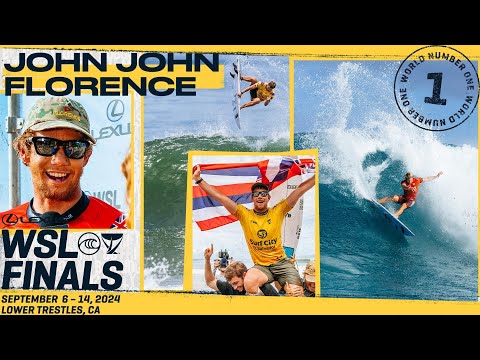 John John Florence Set to Battle it out for his 3rd World Title | Lexus WSL Finals
