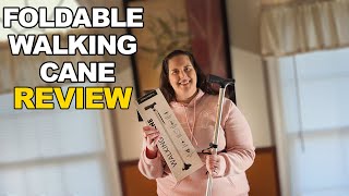 Unboxing and Review - HONEYBULL Foldable Walking Cane
