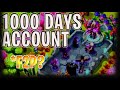 REVIEW 1000 DAYS Viewer ACCOUNT WITH SUPER LND NAT5 LUCK - Summoners War