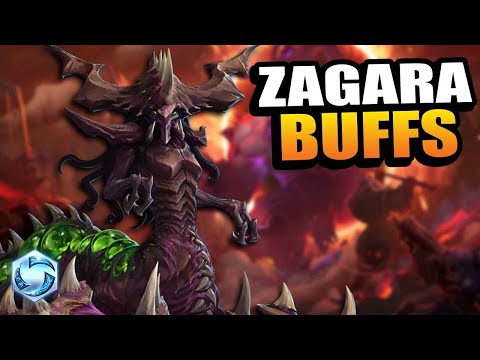 Zagara - roach build BUFFED // Heroes of the Storm