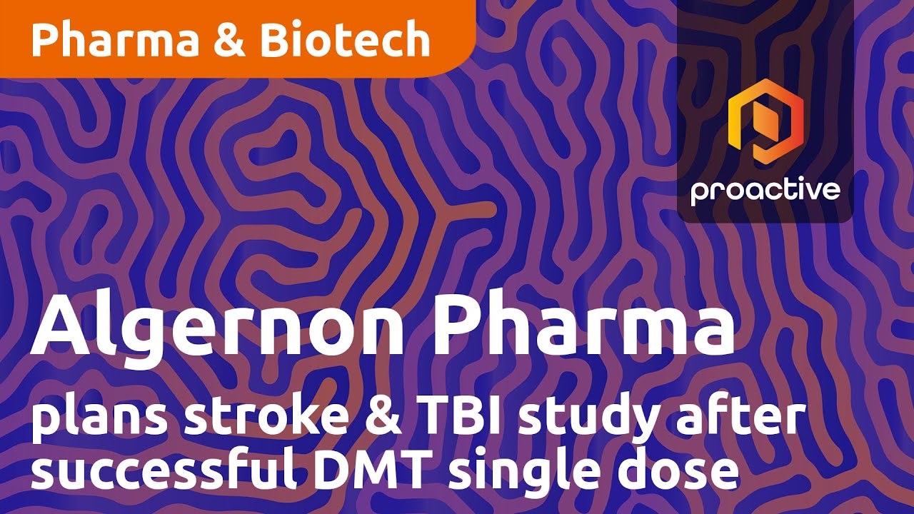 Algernon Pharmaceuticals plans Phase 2 stroke and TBI study after successful DMT single dose study
