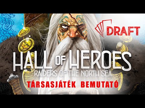Raiders of the North Sea: Hall of Heroes társasjáték bemutató - :: Draft :: Társasjáték vlog