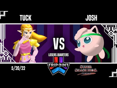 Tripoint Smash 144 - Losers Quarters - Tuck(Zelda) Vs. Josh(Jigglypuff)