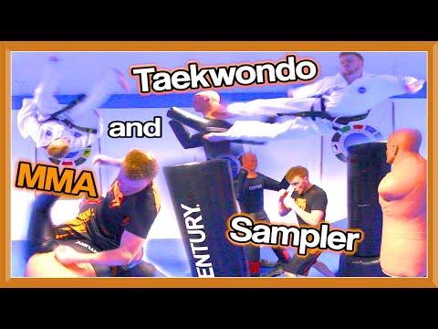 Taekwondo & MMA Sampler | Kicks & Flips | Ginger Ninja Trickster