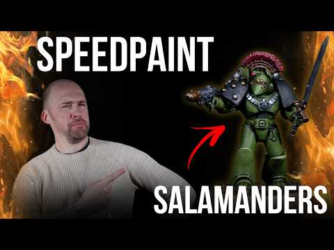 SPEEDPAINT Quick and EASY Salamanders