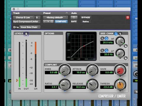 Pro Tools 2020 Sidechain Compression