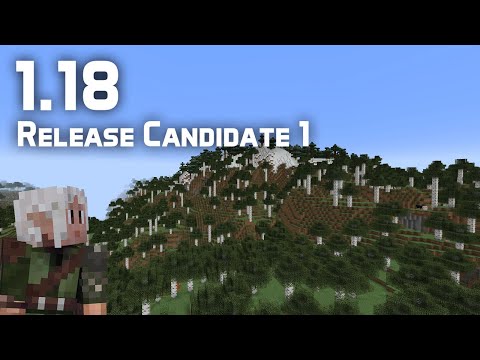 What's New in Minecraft 1.18 Release Candidate 1?