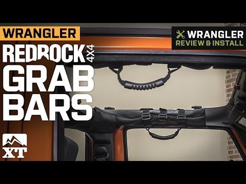 Jeep Wrangler RedRock 4x4 Grab Bars - Pair (1987-2018 YJ, TJ, JK & JL) Review & Install