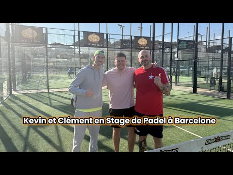 🎾Kevin et Clément en Stage de Padel à Barcelone🎾
