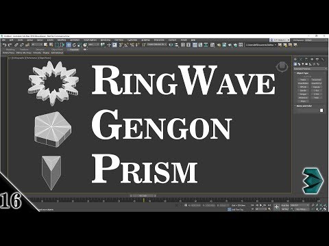 16 || RING WAVE || PRISOM || GANGON || 3DS MAX FULL MODELING TUTORIAL IN HINDI ||