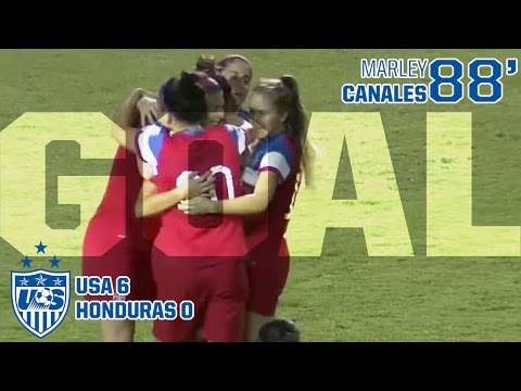 U-20 WNT vs. Honduras: Marley Canales Goal - Dec. 11, 2015