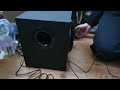 Logitech Z623 THX 400 Watt Sound Test Use Headphones