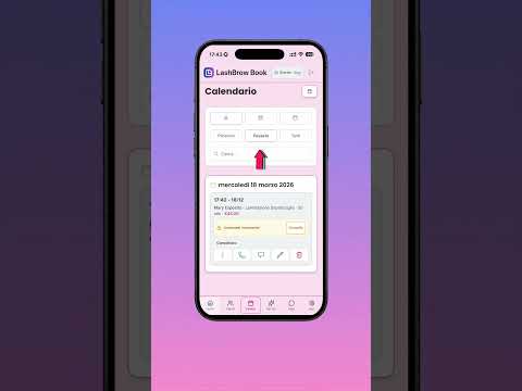 Gestisci il calendario appuntamenti: crea, modifica e organizza la tua agenda
