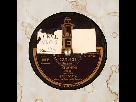 PAGANINI   TANI SCALA et son orchestre de Tangos