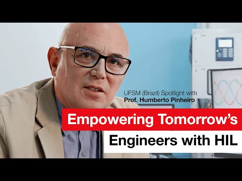 Empowering Tomorrow’s Engineers with HIL at UFSM | Interview with Prof. Humberto Pinheiro