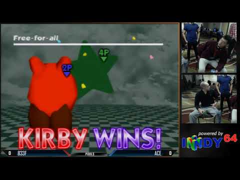 OUTFOXX'D 2018 - B33F (Captain Falcon) vs Ace (Kirby) pools - Smash 64