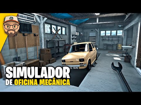 Esse Jogo vai ser Muito TOP!! Novo Simulador de Oficina Mecânica!