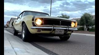 1967 Camaro RS Convertible Headlight Operation