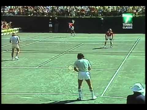 partido dobles Borg & Nastase vs. Ashe y Laver