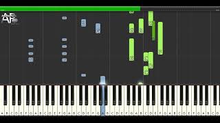 Old And Wise - The Alan Parsons Project | Adelina Piano synthesia tutorial