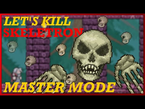How to EASILY Beat MASTER MODE Skeletron in Terraria 1.4!!