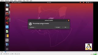 Ubuntu : "The package system is broken" error fixed !