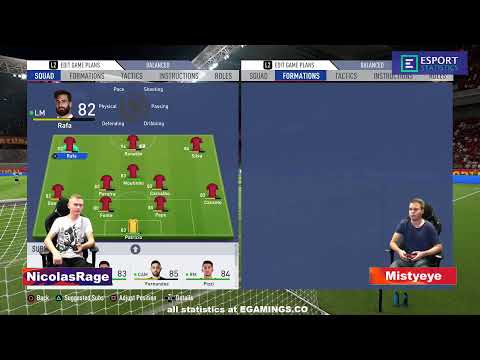 2019.09.16 ► Cyber World Cup ► POR (NicolasRage)  -  ENG (Mistyeye)