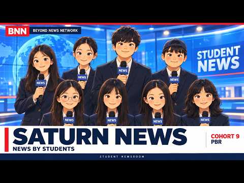토성(Saturn)반 BNN 뉴스룸 무대 미리보기