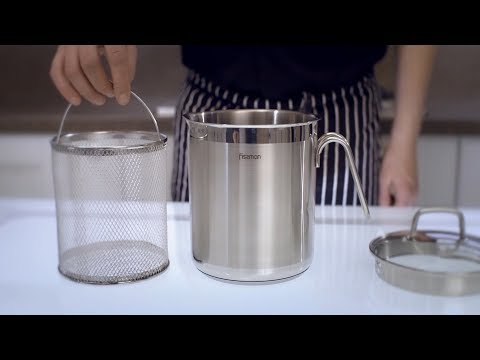 Кастрюля для варки овощей ASPARAGUS 16x18 см / 3,5 л (нерж. сталь)