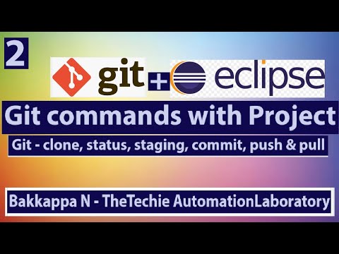 Git Tutorial For Beginners 2 Git Clone Status Staging Commit Push And Pull