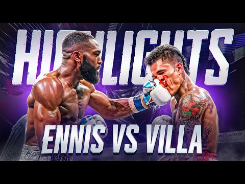 Jaron Ennis vs Roman Villa HIGHLIGHTS | BOXING FULL FIGHT HD