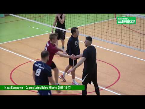 2019 10 17 Siatkówka mecz Barczewo   Czarny Lotos Dobre Miasto