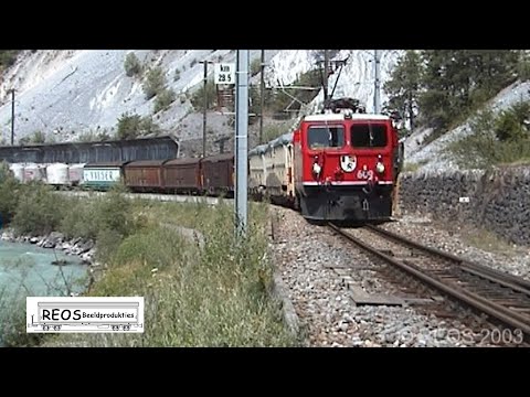 2003 [SDw] RhB Rheinschlucht 2 of 4 - Swiss Grand Canyon CLASSIC RhB in Action, Ge 4/4 I, 6/6 I & II