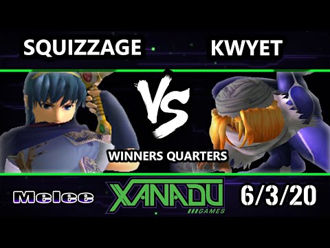 S@X 356 Online Winners Quarters - Kwyet (Sheik) Vs. squizzage (Marth) Smash Melee - SSBM