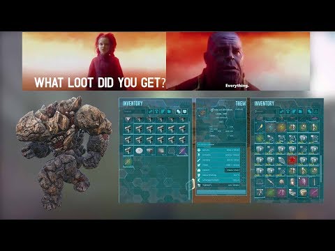 The raid that gave me a base! - ARK (Small Tribes)