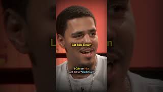 J Cole on Nas not liking his song &quot;Work Out&quot; 🔥🔥(Let Nas down)