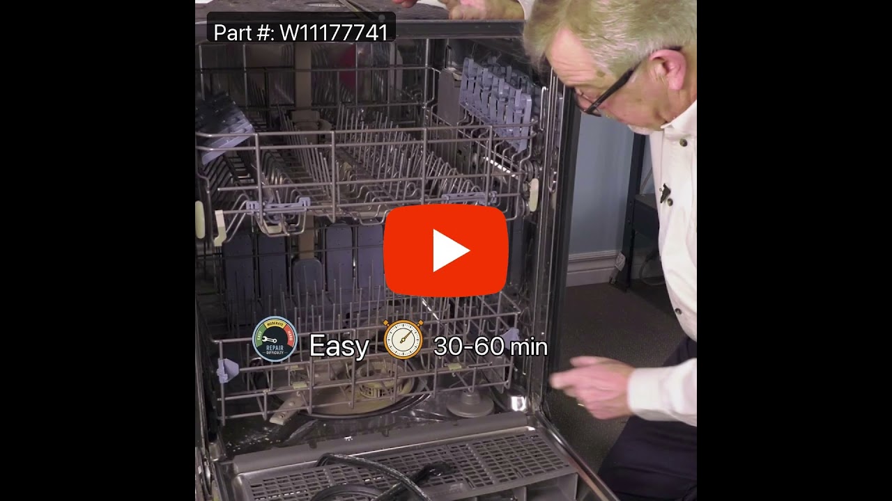 Replacing the Dishwasher Door Seal