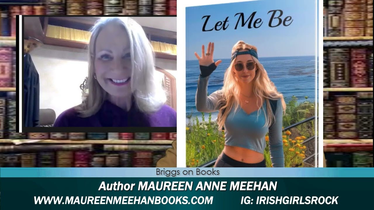 Author Maureen Anne Meehan featured on the talk show Briggs on Books