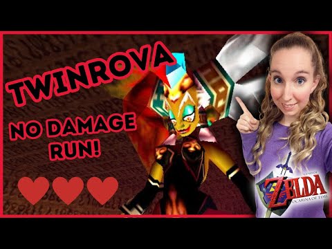 Zero Damage: TwinRova - Zelda Ocarina of Time, Spirit Temple , Nintendo 64