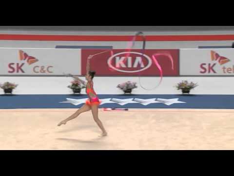 Sakura Hayakawa - Universiade 2015 - Ribbon EF