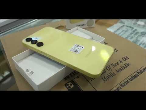 Samsung A15  Yelolw color unboxing  2024 || #Samsung A15 #unboxing #yellow  #colors #224