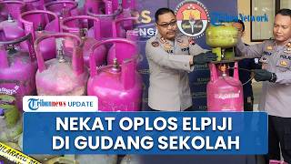 Oknum Kepsek Otaki Pengoplosan Gas Elpiji di Brebes, Gunakan Gudang Sekolah untuk Beraksi
