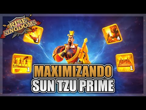 RESET DE COMANDANTE | SUN TZU PRIME CHEGOU - RISE OF KINGDOMS