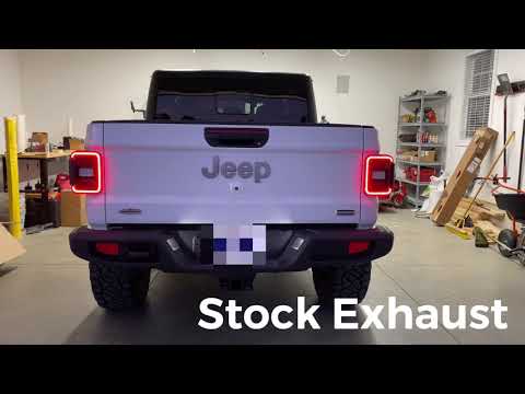 Borla Atak Catback for 2020 + Jeep Gladiator