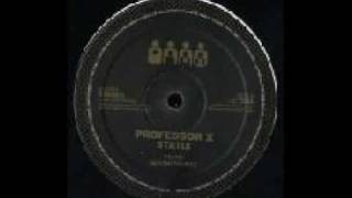 PROFESSOR X - Rekonstrukt X        (Statix [Clone Records] )