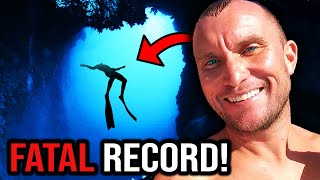 The TERRIFYING Last Minutes of Stephen Keenan | Diving Record Gone Wrong
